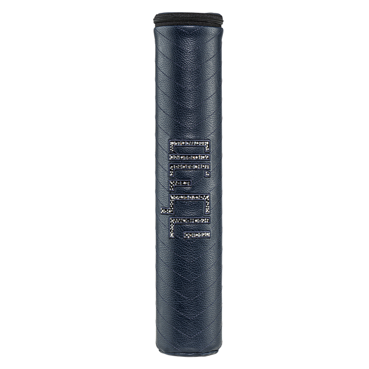 Navy Leather Megillah Holder - 1374 - Megillah Cases
