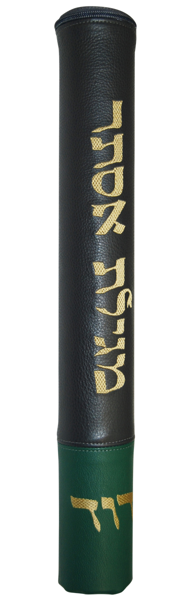 Prestige Contemporary Leather Megillah Tube (MT370C-GR)