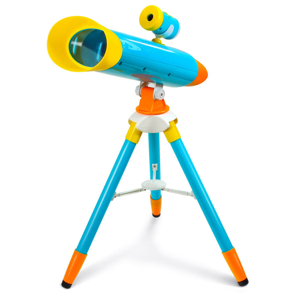 Little Experimenter 2-in-1 Kids Telescope & Projector with Tripod — space set | Judaica Square Lakewood