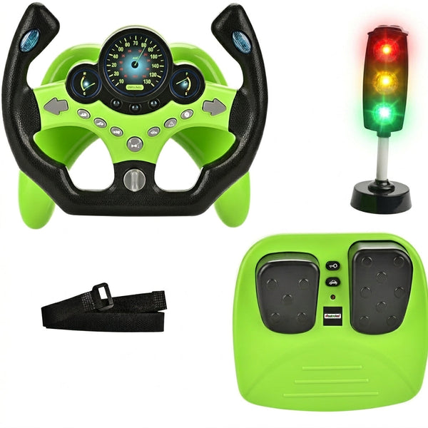 Mitzvah Steering Wheel - Mitzvah Family Toddler Driver Toy — pretend-drive | Judaica Square Lakewood