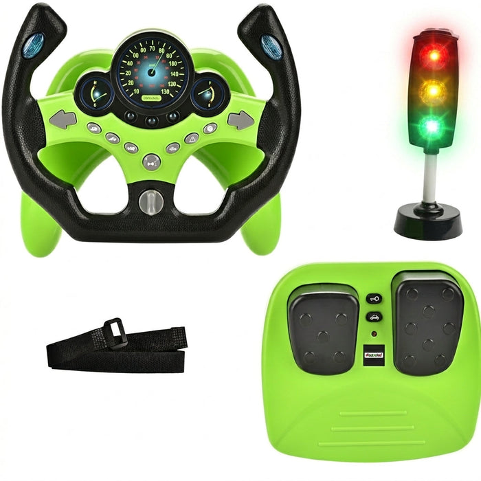 Mitzvah Steering Wheel - Mitzvah Family Toddler Driver Toy — pretend-drive | Judaica Square Lakewood