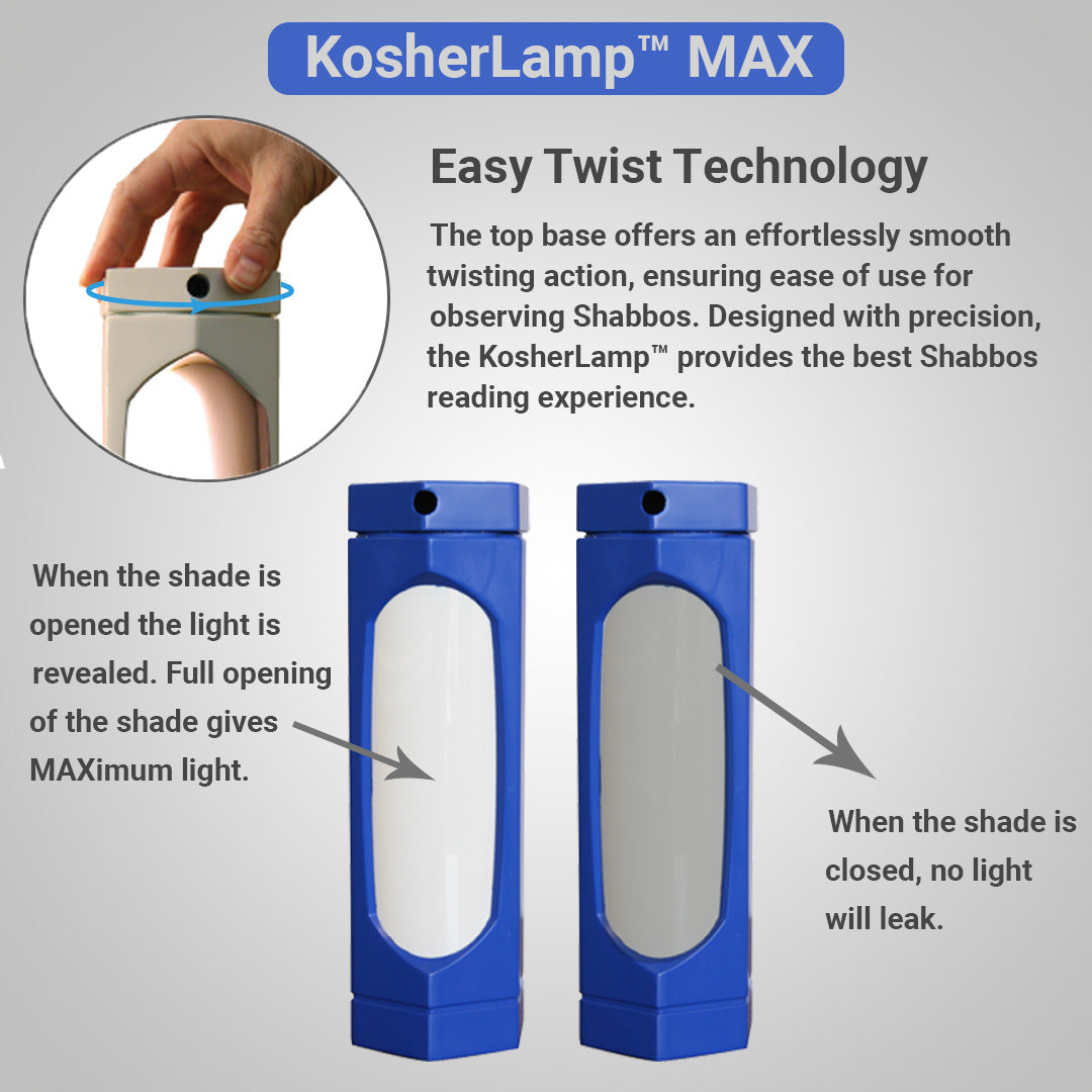 KosherLamp® MAX – Blue