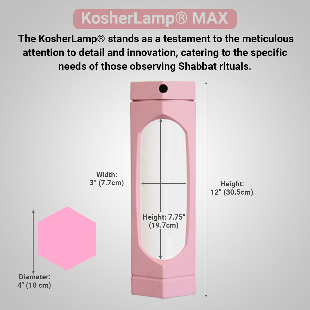 KosherLamp® MAX – Pink