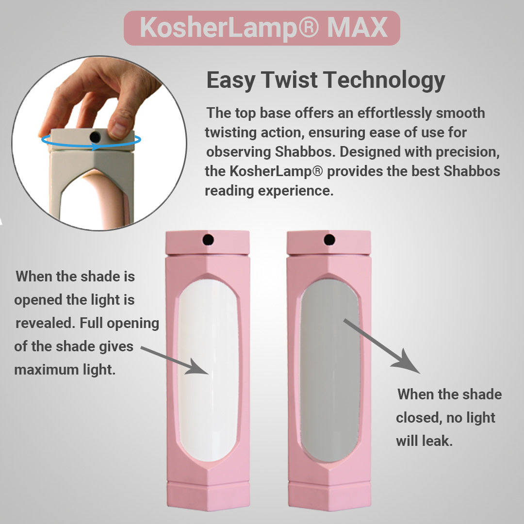 KosherLamp® MAX – Pink