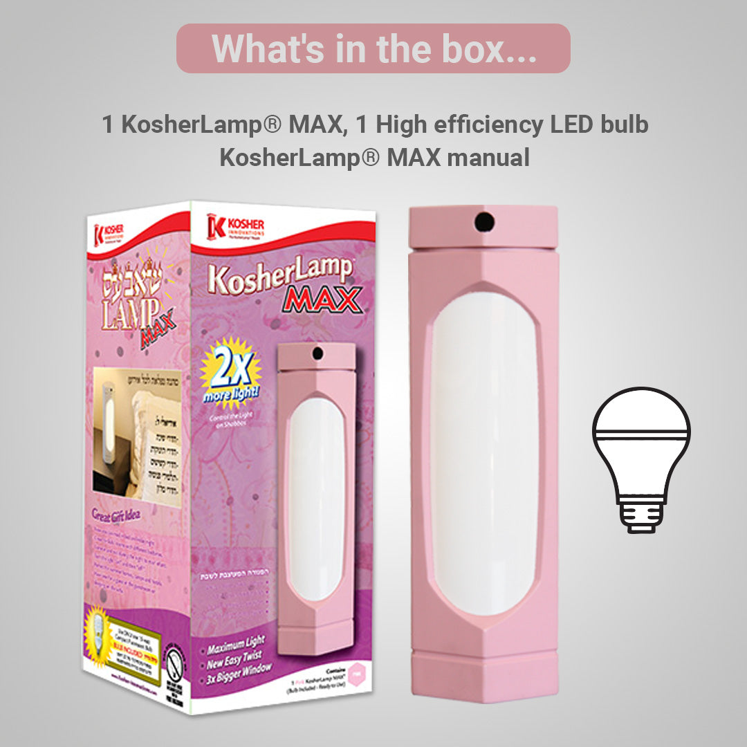 KosherLamp® MAX – Pink