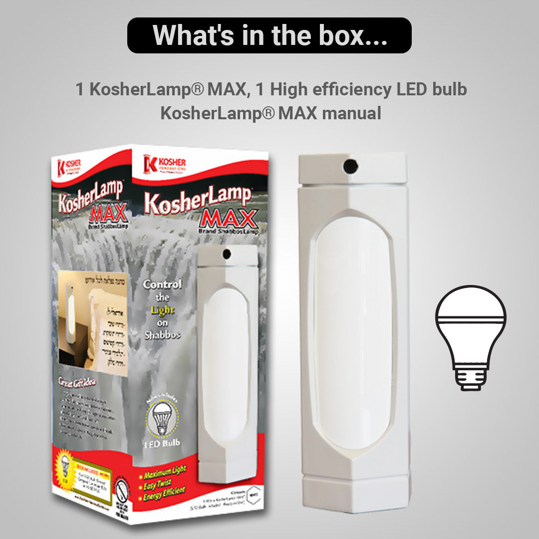 KosherLamp® MAX – White