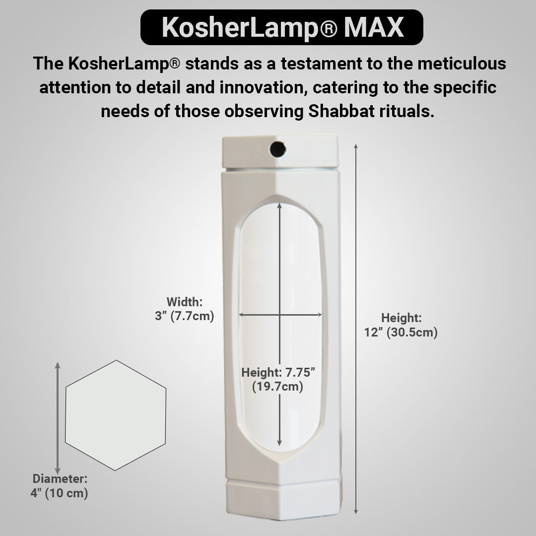 KosherLamp® MAX – White
