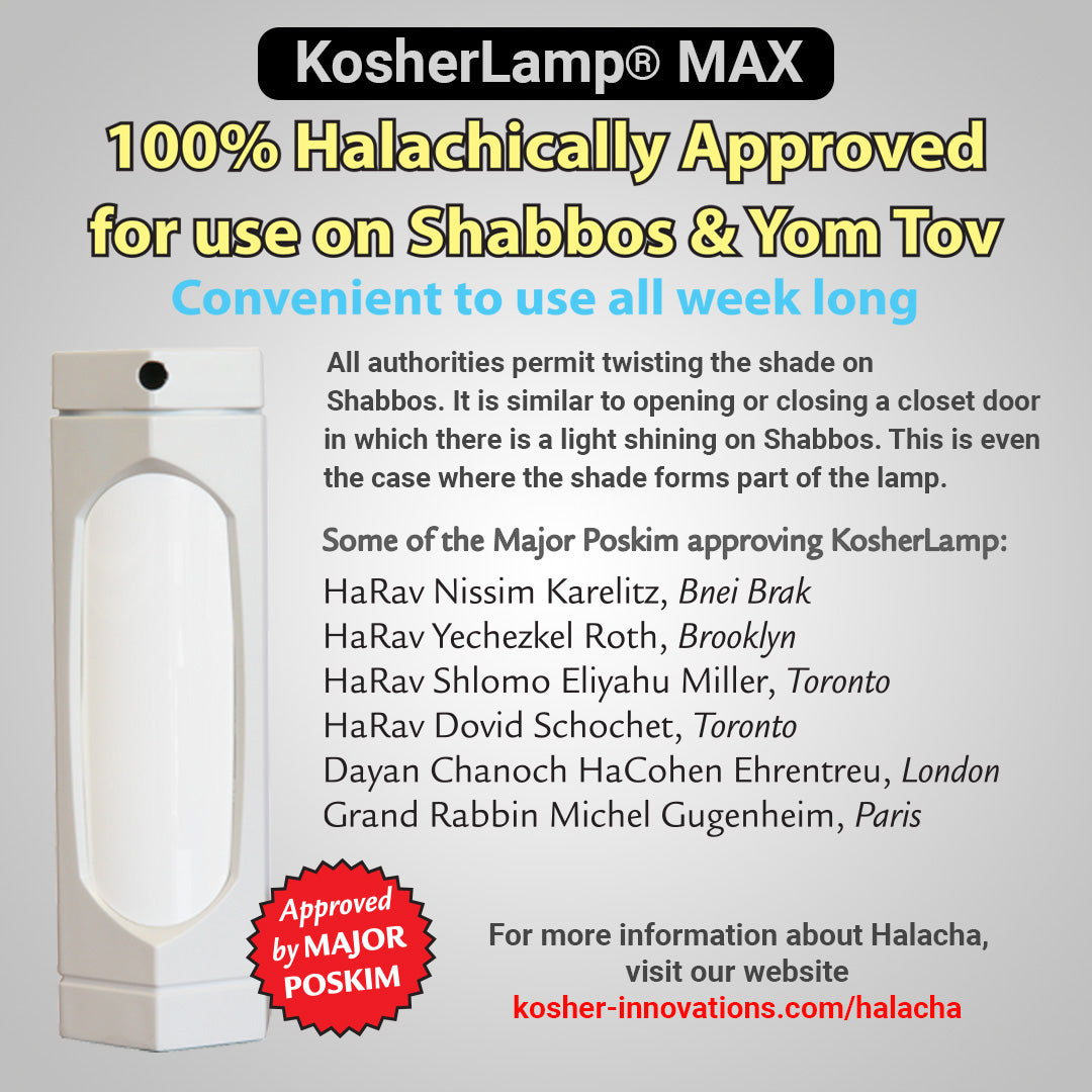KosherLamp® MAX – White