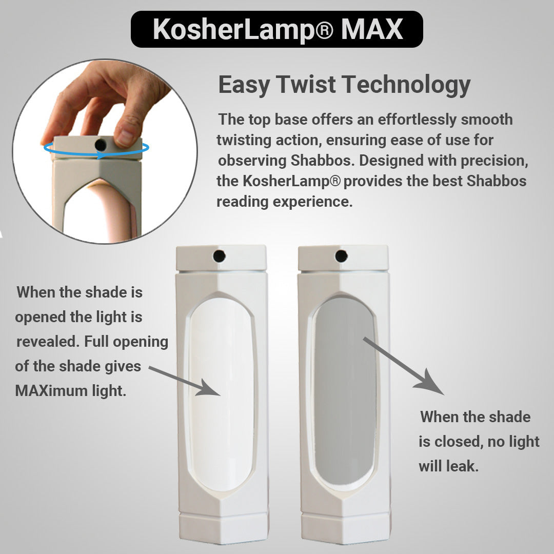 KosherLamp® MAX – White