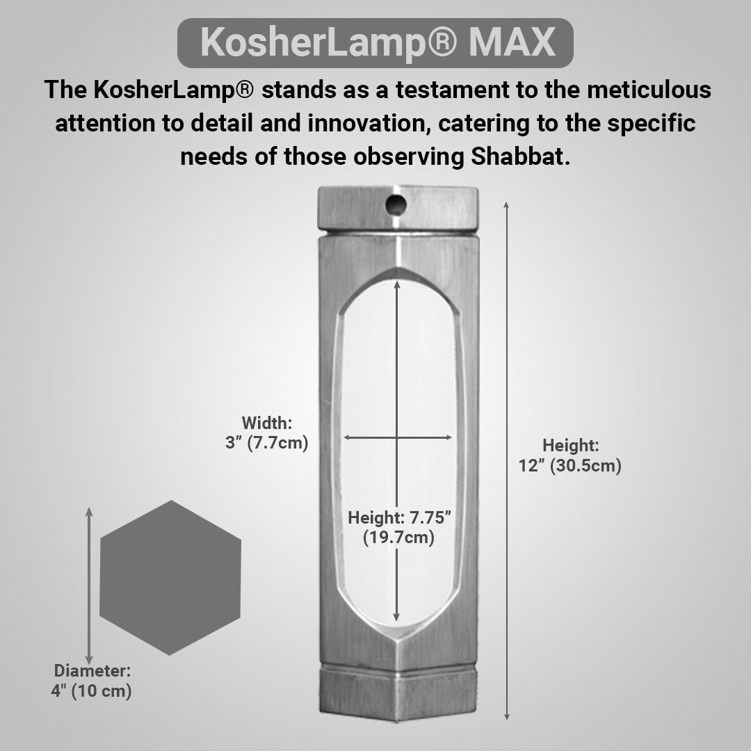 Bundle KosherLamp® MAX and KosherClock™