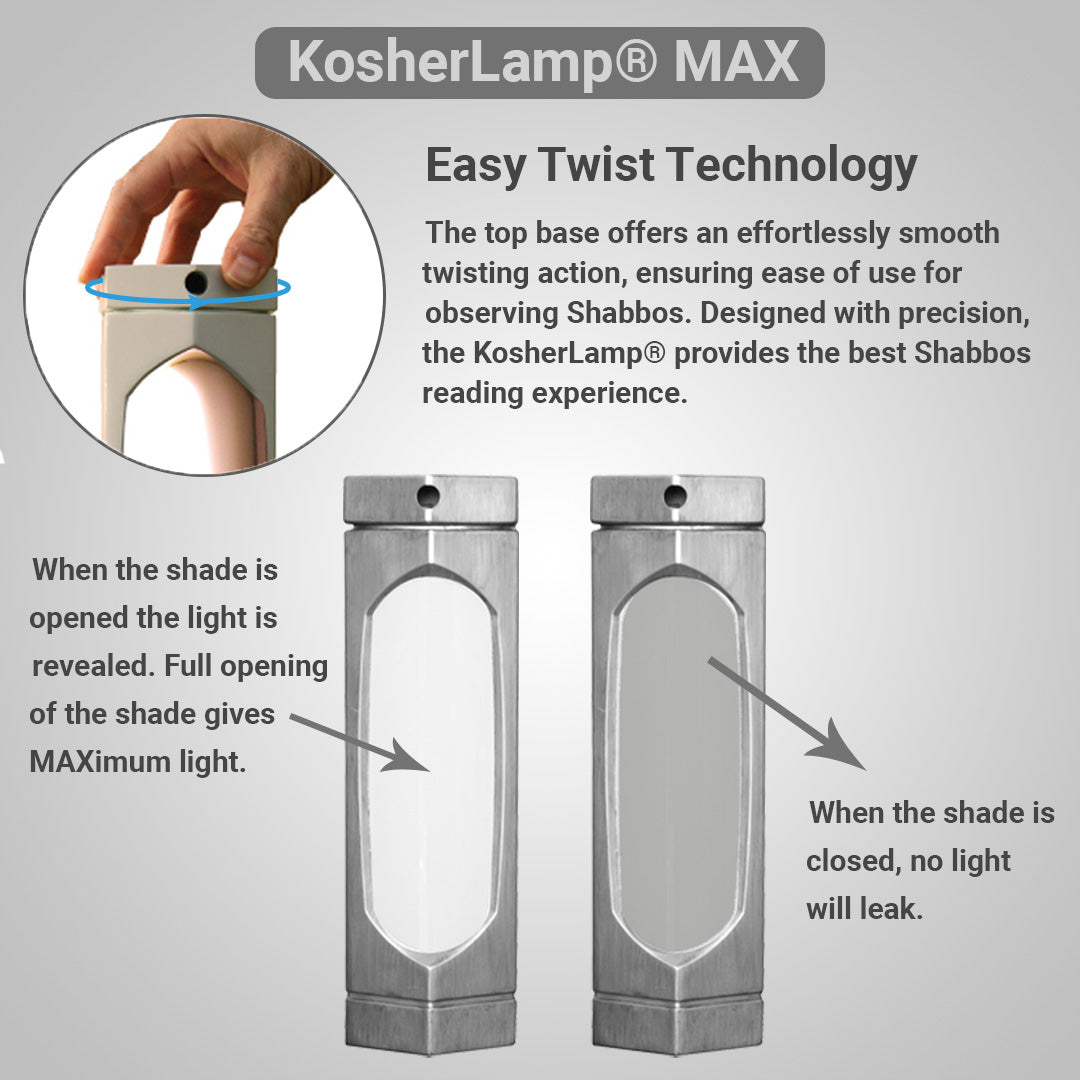 Bundle KosherLamp® MAX and KosherClock™