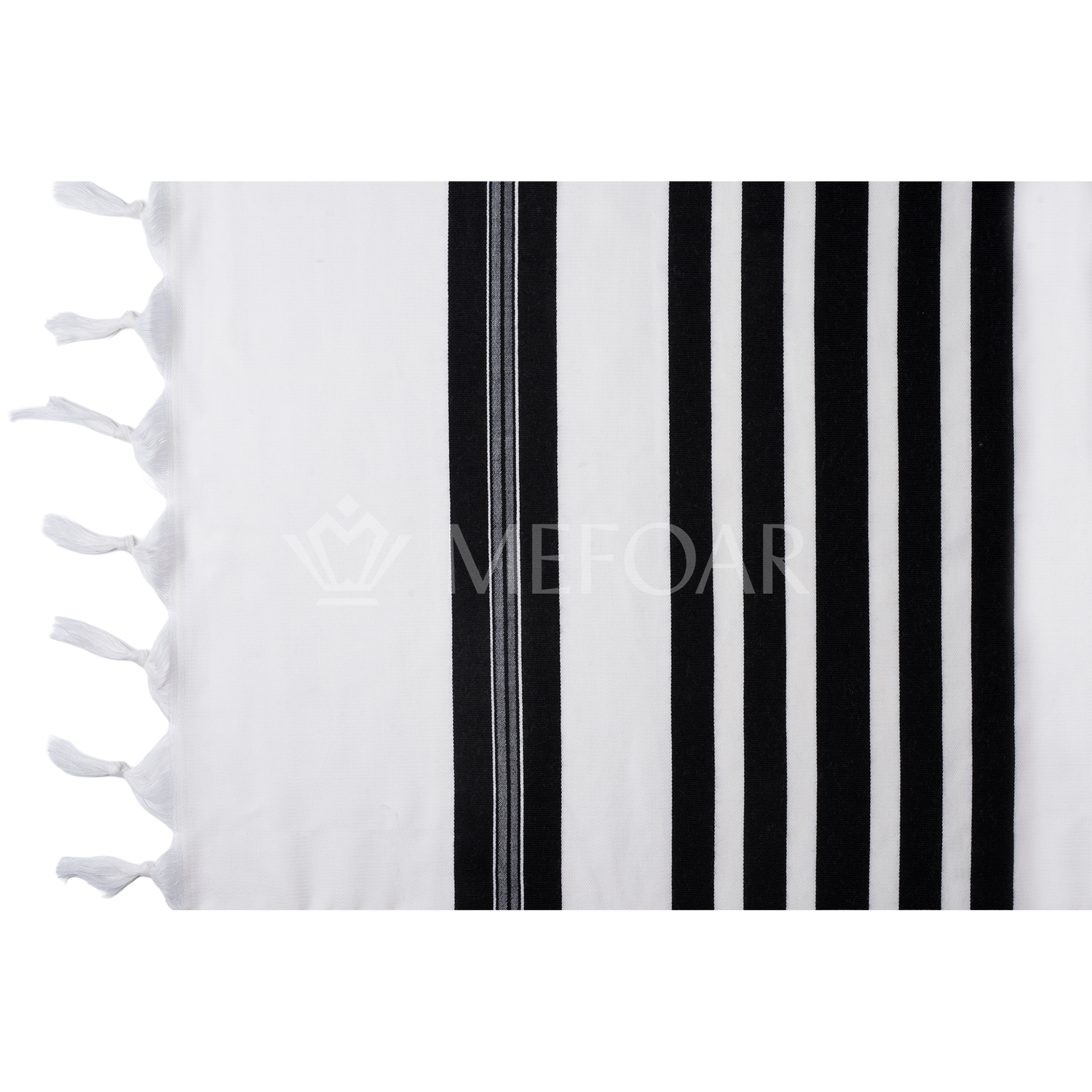 Tallis Wool Hamefoar - Ultra Light - Tallis view 2 | Judaica Square Lakewood