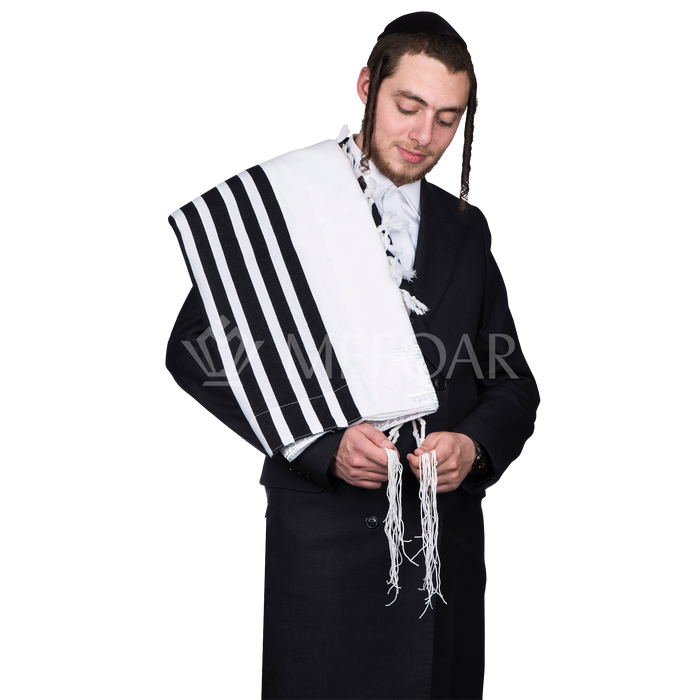 Tallis Wool Hamefoar - Ultra Light - Tallis | Judaica Square Lakewood