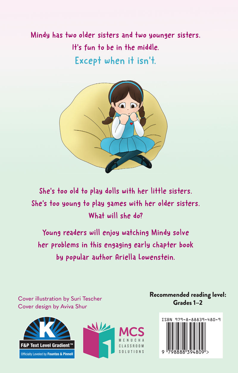 Middle Girl Mindy — Menucha Publishers | Judaica Square Lakewood