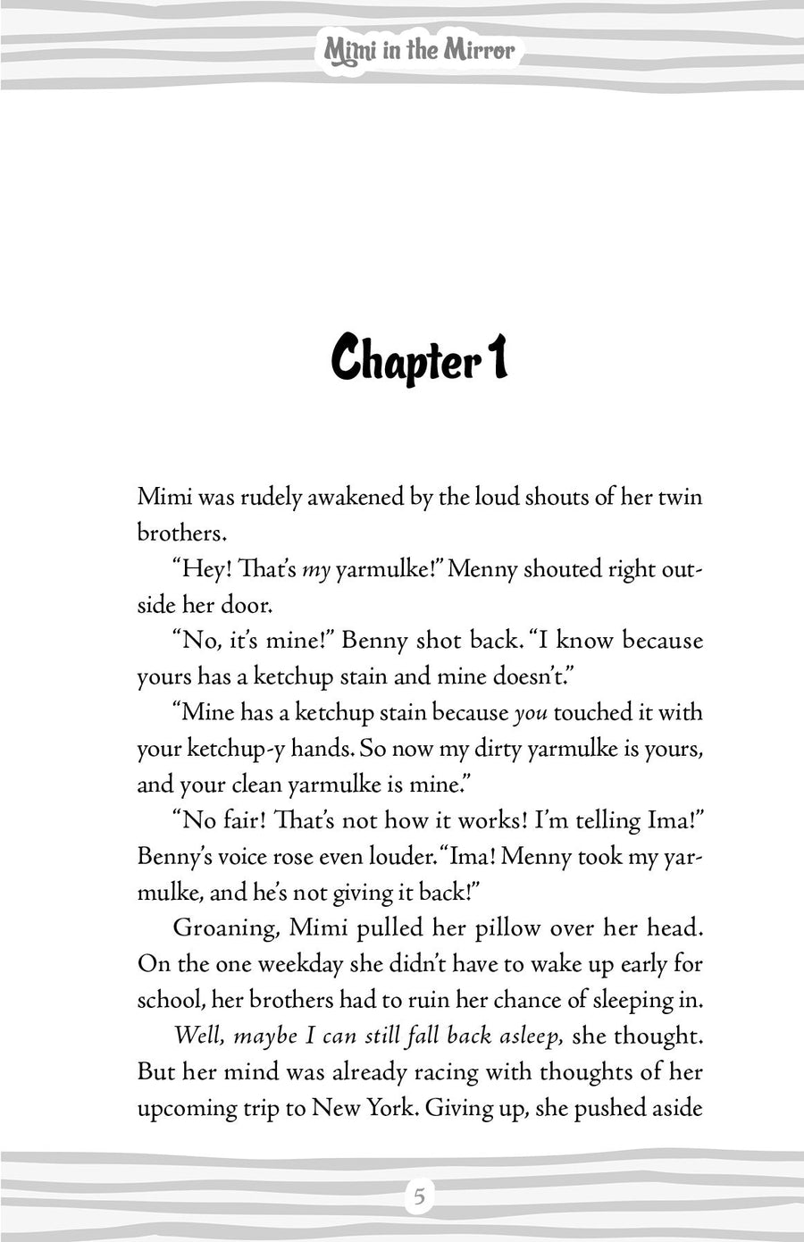 Mimi in the Mirror | Judaica Square