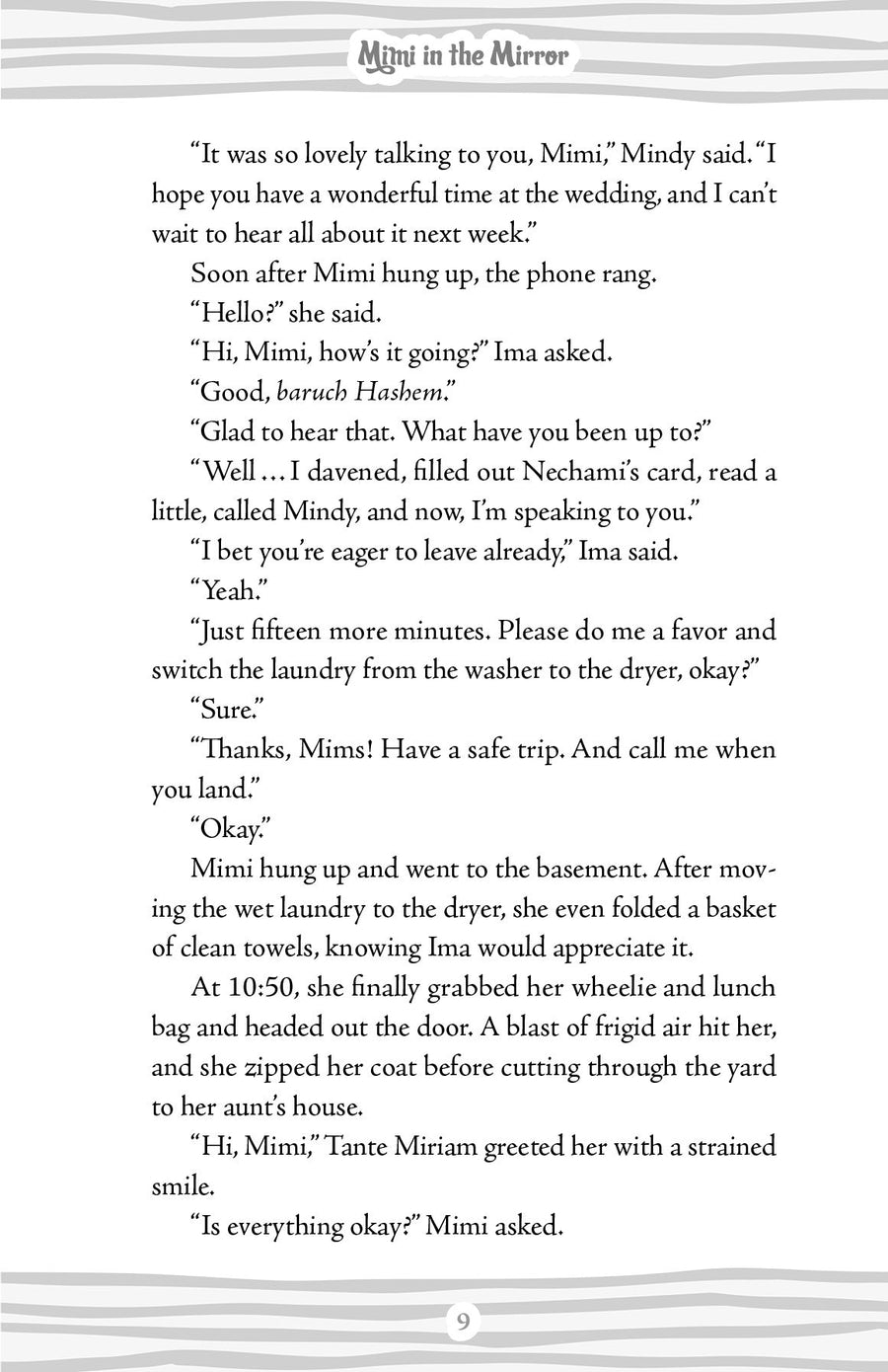 Mimi in the Mirror | Judaica Square