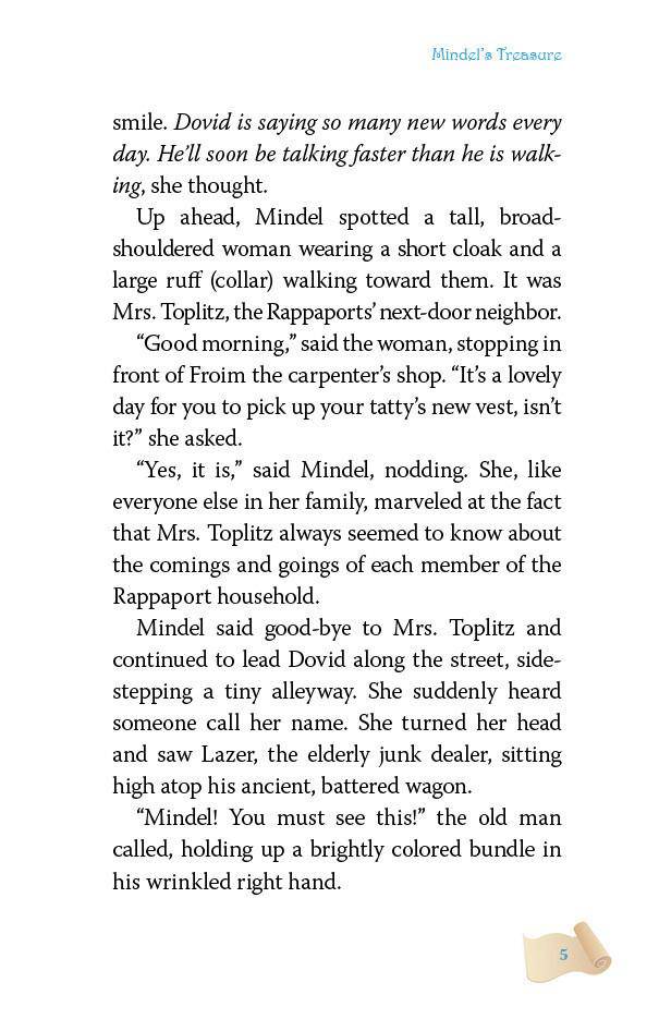 Mindel's Treasure — inside page 4