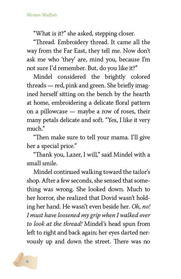 Mindel's Treasure — inside page 3