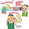 Moishy Board Book Series — three-book toddler mitzvos board book set | Judaica Square Lakewood