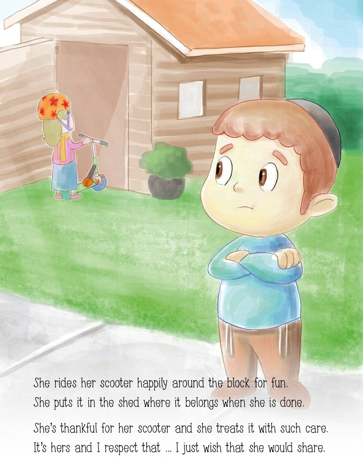 My Sister Has a Scooter by Naomi Shulman — Judaica Press (image 4)