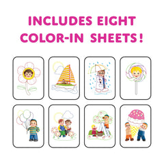 Mitzvah Kinder: Color-In Washable Paint Pencils