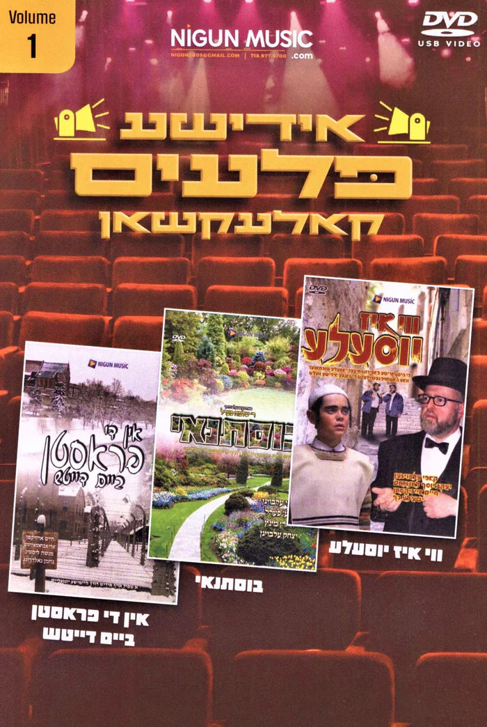 Yiddishe Plays Collection Vol #1 (USB) — Jewish music USB | Judaica Square Lakewood