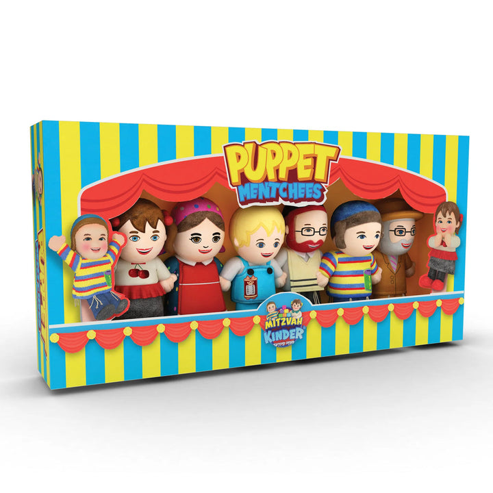 Mitzvah Kinder: Puppet Mentchees Set