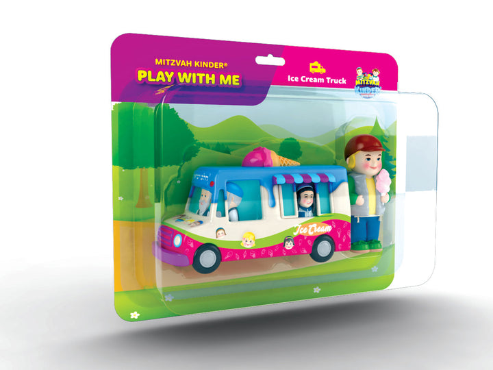 Mitzvah Kinder: Play With Me Playset - Ice Cream Truck (2 Pcs) by Mitvah Kinder