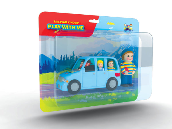 Mitzvah Kinder: Play With Me Playset - Car (2 Pcs)
