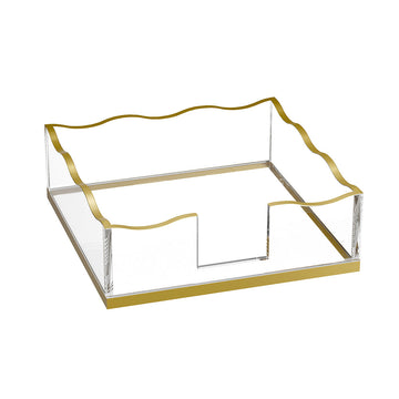 Wave Napkin Holder — Dimensions: 7" x 7" x 2.5"