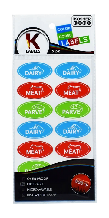 Kosher Labels 18Pk. - Assorted