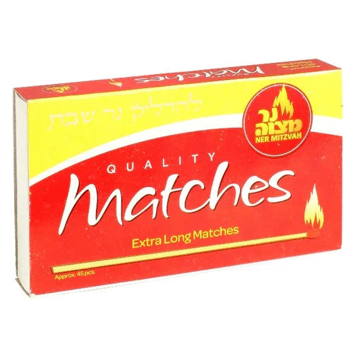 Box of 45 extra-long matches