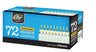 Shabbos Candles - 72 Pack
