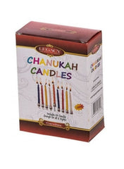Chanukah Candles - Multicolor ( 44 Candles)