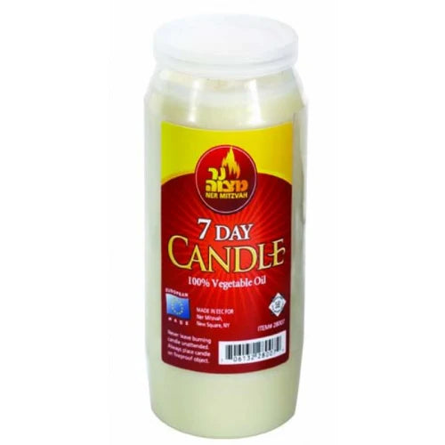 7 Day Shiva Memorial Candle — Home Decor