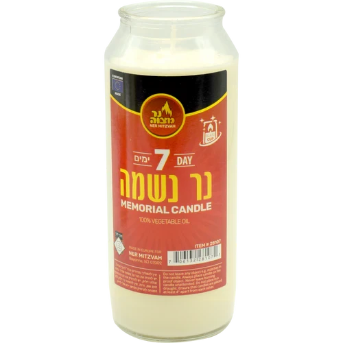 Memorial Candle - 7 Days