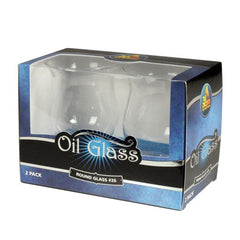Oil Glass: Round Glass #26 - 2 Pack