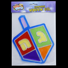 Chanukah Window Gels - Dreidel