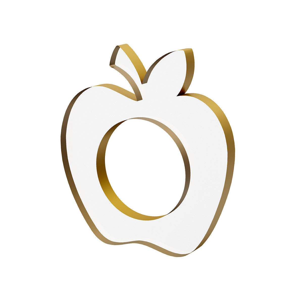 Apple Napkin Rings — Rosh Hashanah — Acrylic Rosh Hashanah Napkin Rings | Judaica Square Lakewood
