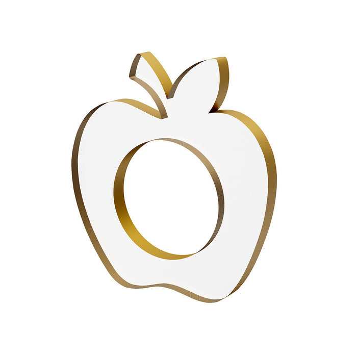 Apple Napkin Rings — Rosh Hashanah, Acrylic | Judaica Square Lakewood