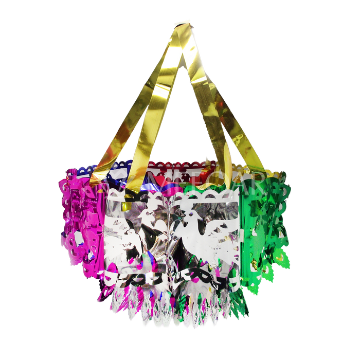 Noy Sukkah, Colorful Chandelier - Sukkah Decorations