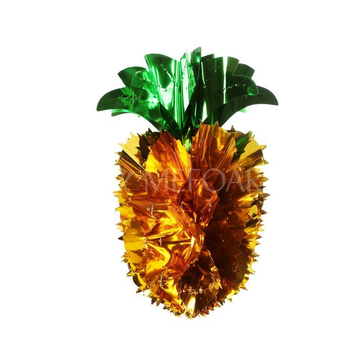 Noy Sukkah, Hanging Foil Pineapple - Sukkah Decorations