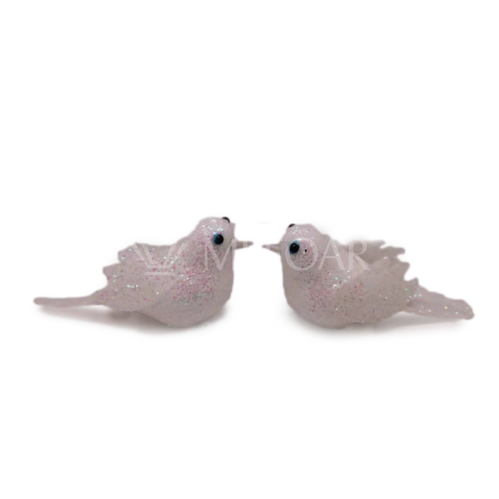 Noy Sukkah, Hanging Dove, White Set of 2 Birds - Sukkah Decorations