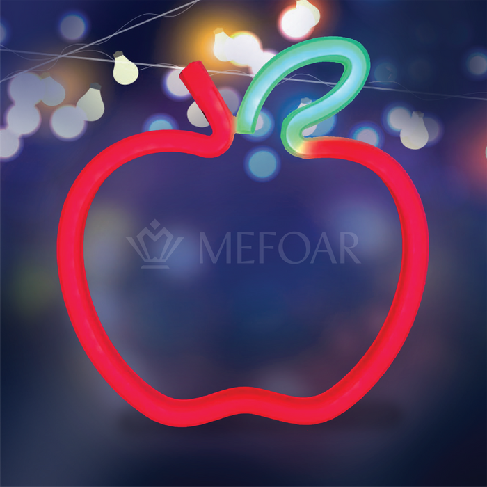 Noy Sukkah, LED Poster Apple Shape - Sukkah Decorations
