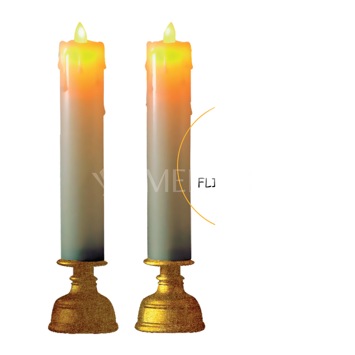 Noy Sukkah, LED Flickering Flameless Candles - Sukkah Decorations
