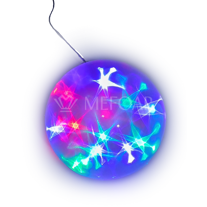 Noy Sukkah, LED Ball with Colored Light - Sukkah Decorations