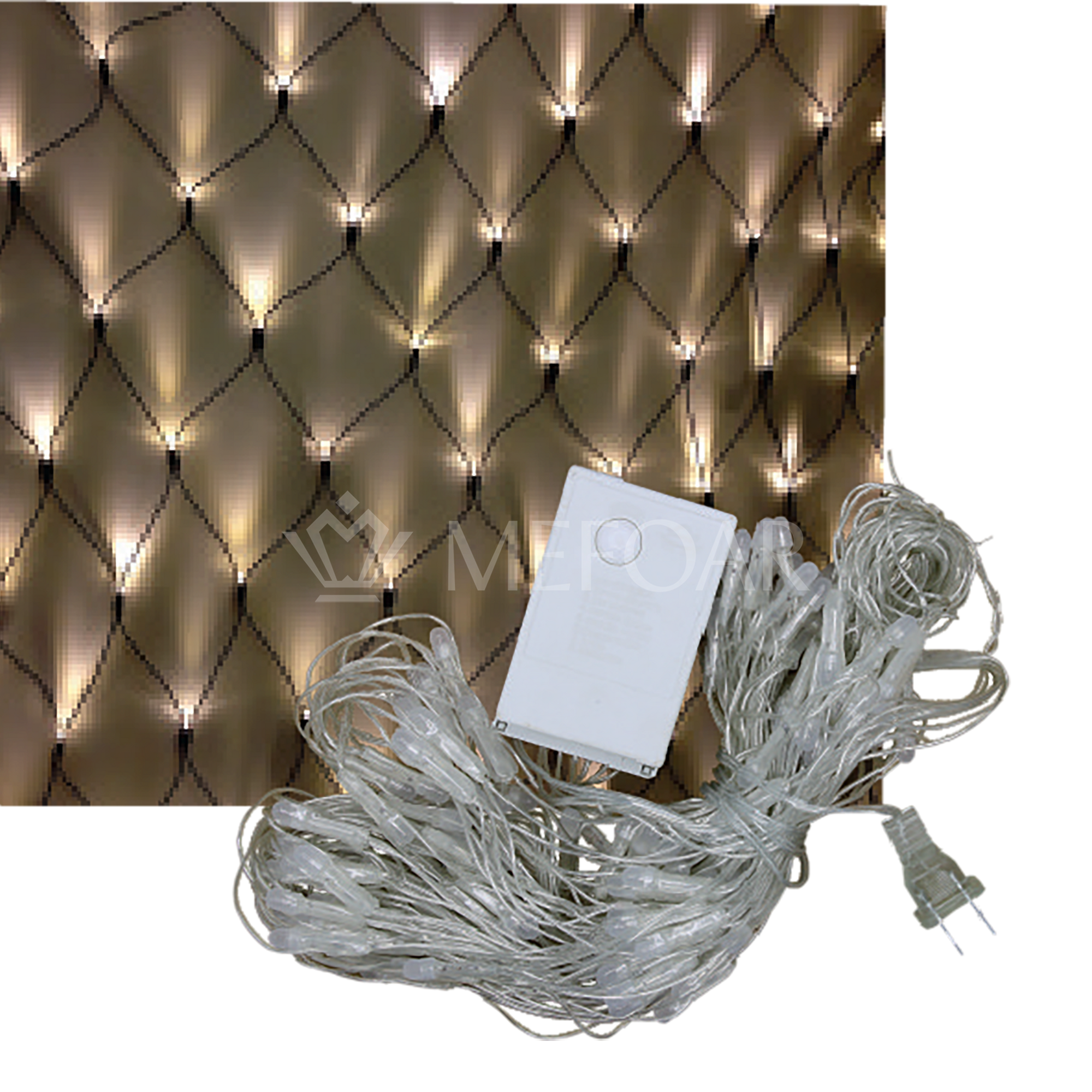 Noy Sukkah, LED Chain Lighs- 120" x 12" - Sukkah Decorations