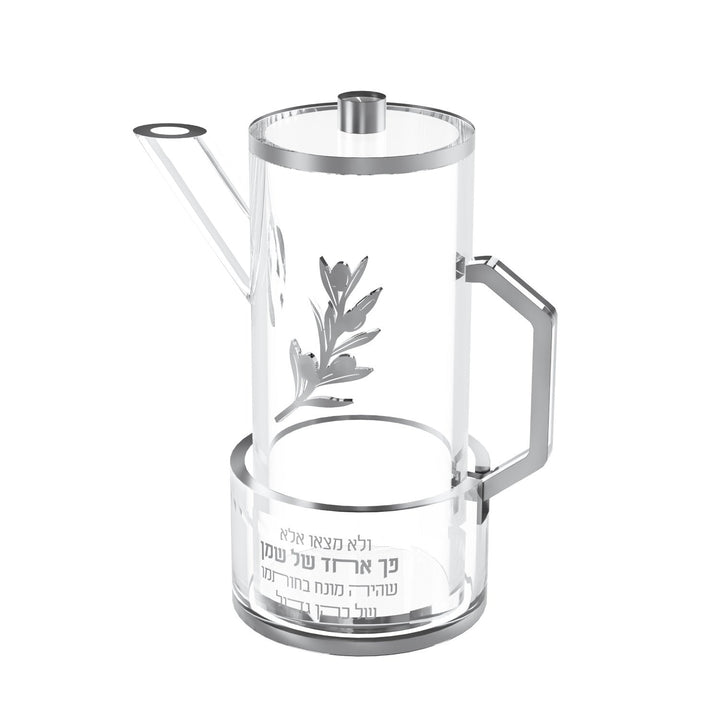 Chanukah Oil Jug v.2 — Menorah