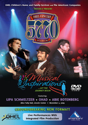 Ohel Concert - OHEL 5770 (DVD) — Jewish music DVD | Judaica Square Lakewood