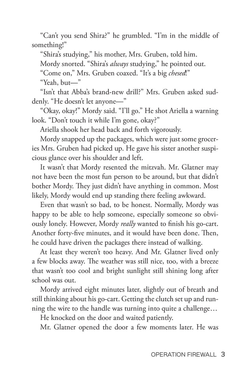 Operation Firewall — Menucha Publishers | Judaica Square Lakewood